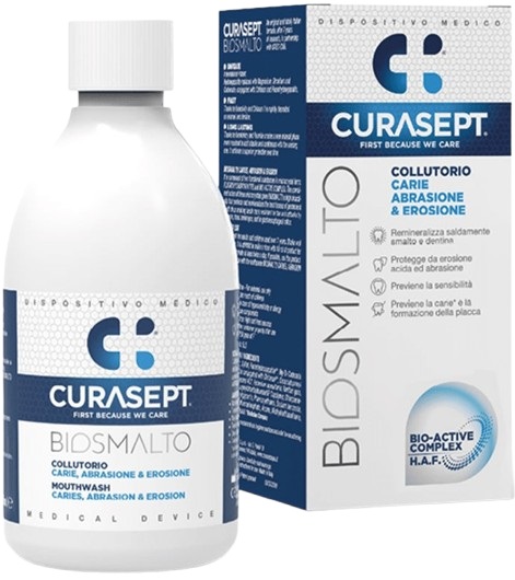 CURASEPT BIOSMALTO COLLUTORIO CARIE ABRASIONE&EROSIONE 300 ML - Farmapre