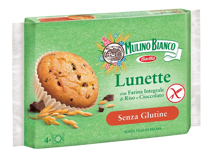 MULINO BIANCO LUNETTE CON FARINA INTEGRALE DI RISO E GOCCE DI CIOCCOLATO 140 G - Farmapre