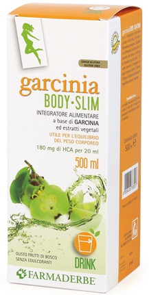 GARCINIA BODY SLIM GUSTO FRUTTI DI BOSCO 500 ML - Farmapre