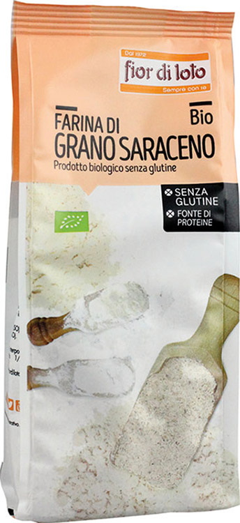 FARINA GRANO SARACENO SENZA GLUTINE BIO 375 G - Farmapre