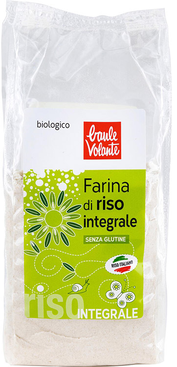 FARINA RISO INTEGRALE SENZA GLUTINE BIO 375 G - Farmapre