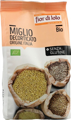 MIGLIO DECORTICATO ITALIA SENZA GLUTINE BIO 400 G - Farmapre