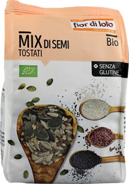 FIOR DI LOTO MIX SEMI TOSTATI SENZA GLUTINE BIO 250 G - Farmapre