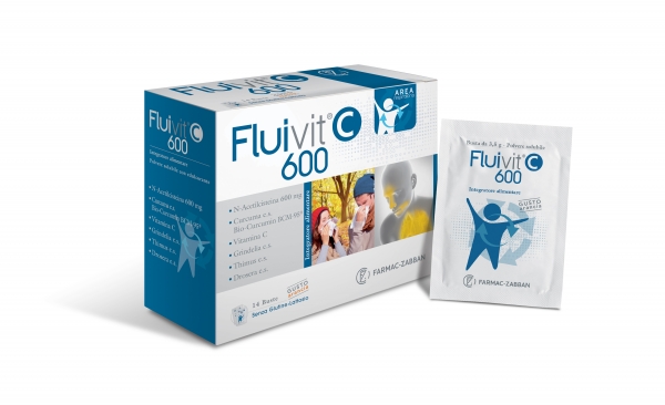 FLUIVIT C 600 14 BUSTINE - Farmapre