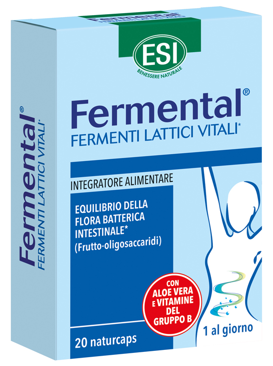 ESI FERMENTAL MAX 20 NATURCAPS - Farmapre