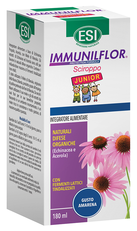 ESI IMMUNILFLOR SCIROPPO JUNIOR 180 ML - Farmapre