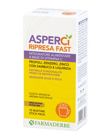 ASPER CI RIPRESA FAST 10 BUSTINE - Farmapre