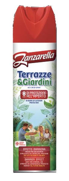 ZANZARELLA AMBIENTE SPRAY TERRAZZE&GIARDINI 400 ML - Farmapre