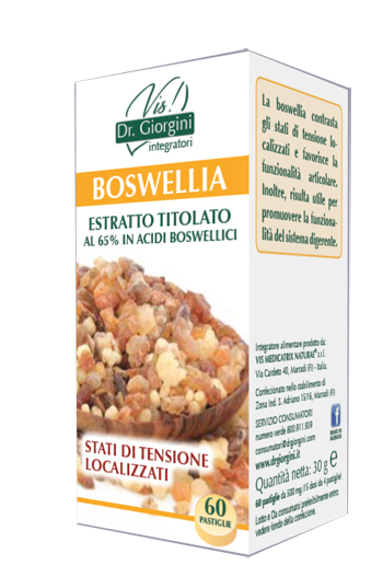 BOSWELLIA ESTRATTO TITOLATO 60 PASTIGLIE - Farmapre