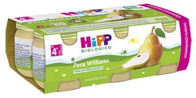 HIPP BIO OMOGENEIZZATO PERA WILLIAMS 6X80 G - Farmapre