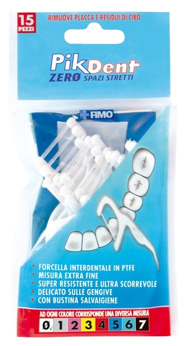PIKDENT ZERO SPAZI STRETTI 15 FORCELLE INTERDENTALI - Farmapre