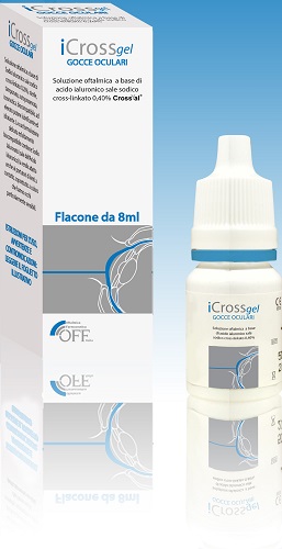 ICROSS GEL GOCCE OCULARI ACIDO IALURONICO CROSS-LINKATO 0,4% 8 ML - Farmapre
