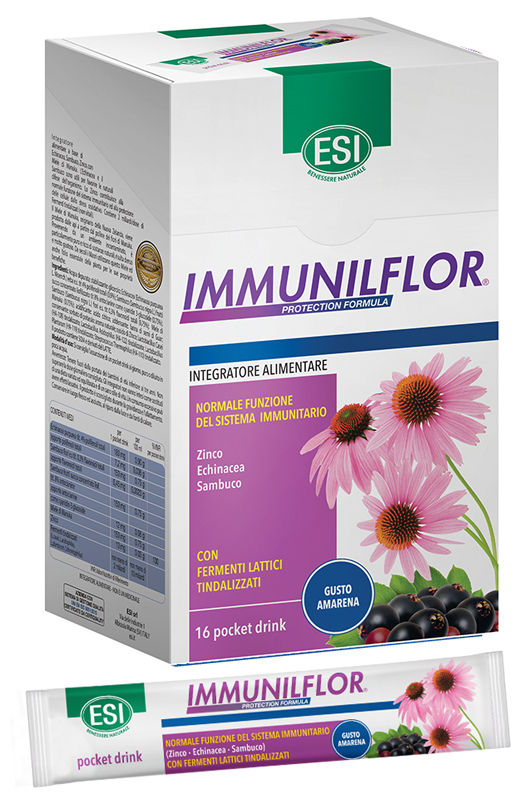 ESI IMMUNILFLOR POCKET DRINK 16 POCKET DRINK - Farmapre