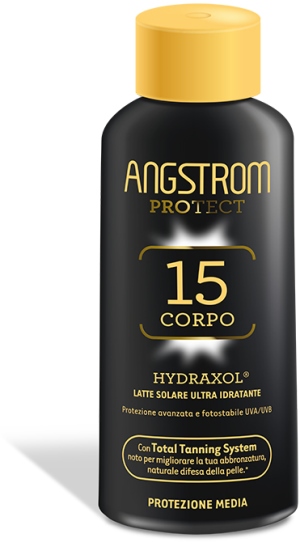 ANGSTROM PROTECT HYDRAXOL LATTE SOLARE PROTEZIONE 15 200 ML - Farmapre