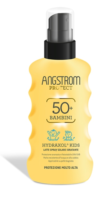 ANGSTROM PROTECT HYDRAXOL KIDS LATTE SPRAY SOLARE ULTRA PROTEZIONE 50+ 175 ML - Farmapre