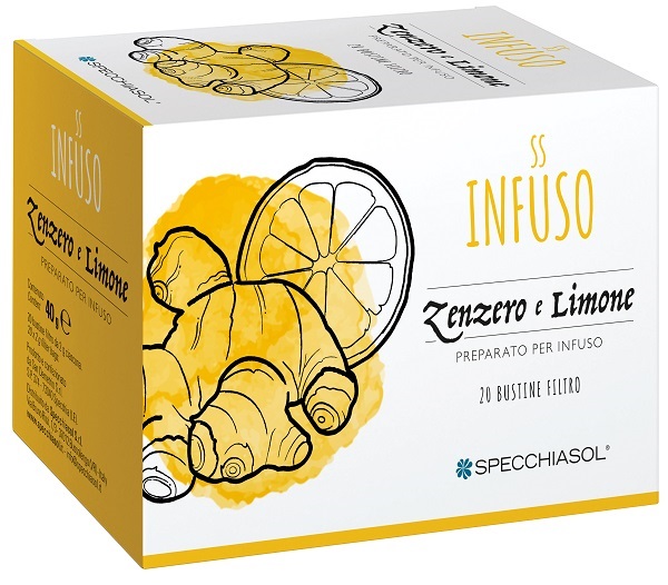 INFUSO TISANA ZENZERO + LIMONE 20 FILTRI - Farmapre