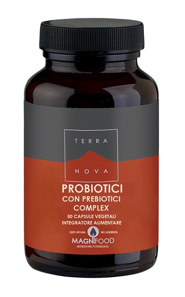 TERRANOVA PROBIOTICI CON PREBIOTICI COMPLEX 50 CAPSULE VEGETALI - Farmapre