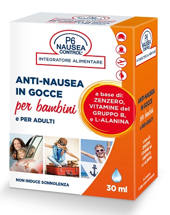 P6 NAUSEA CONTROL GOCCE ANTINAUSEA 30 ML - Farmapre