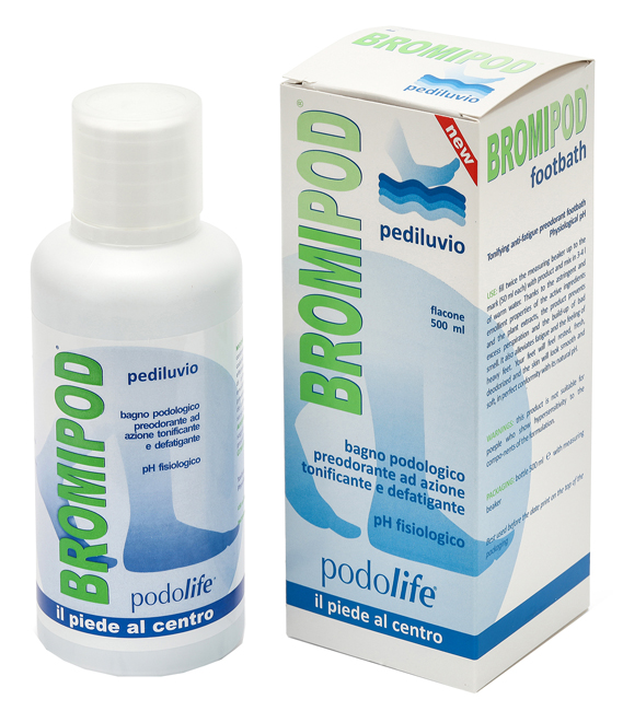 BROMIPOD PEDILUVIO DEFATICANTE 500 ML - Farmapre