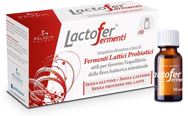 LACTOFER FERMENTI 10 FLACONCINI 10 ML - Farmapre