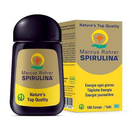 SPIRULINA MARCUS ROHRER RICARICA 180 COMPRESSE - Farmapre