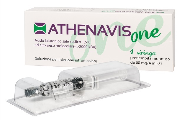 SIRINGA INTRA-ARTICOLARE ATHENAVIS ONE ACIDO IALURONICO 1,5% 4 ML - Farmapre