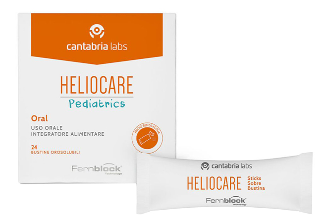 HELIOCARE PEDIATRICS ORAL 24 BUSTINE - Farmapre