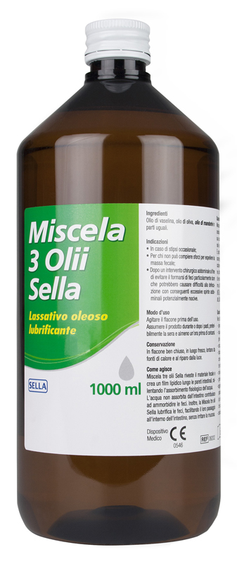 MISCELA 3 OLII LASSATIVO 1 LITRO MD - Farmapre