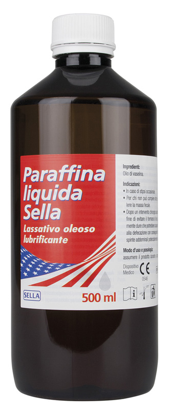 PARAFFINA LIQUIDA MD LASSATIVO 500 ML SELLA - Farmapre
