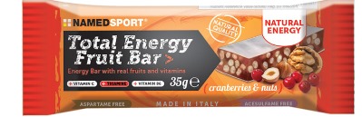 TOTAL ENERGY FRUIT BAR CRANBERRY & NUTS 35 G - Farmapre