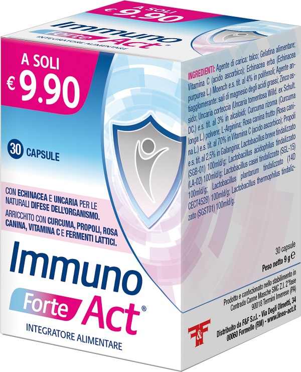 IMMUNO FORTE ACT 30 CAPSULE - Farmapre