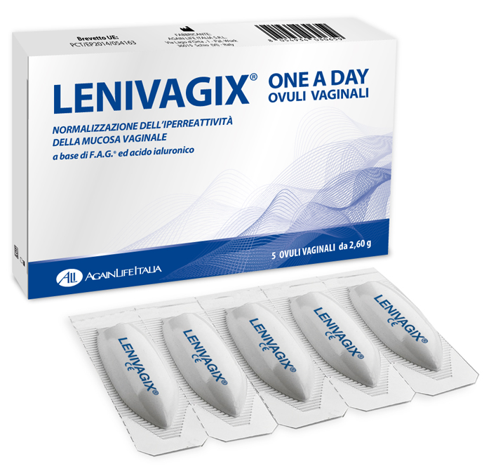 LENIVAGIX ONE A DAY 5 OVULI VAGINALI - Farmapre