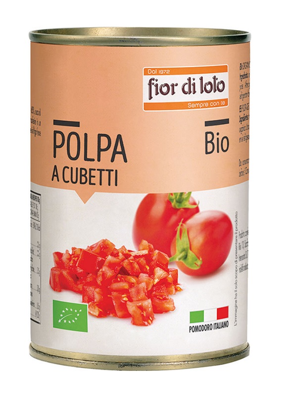 POLPA POMODORO CUBETTI BIO 400 G - Farmapre