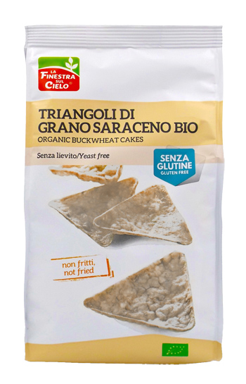 TRIANGOLI DI GRANO SARACENO BIO 100 G - Farmapre