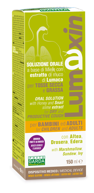 LUMAXIN DISPOSITIVO MEDICO SCIROPPO ADULTI/BAMBINI 150 ML - Farmapre