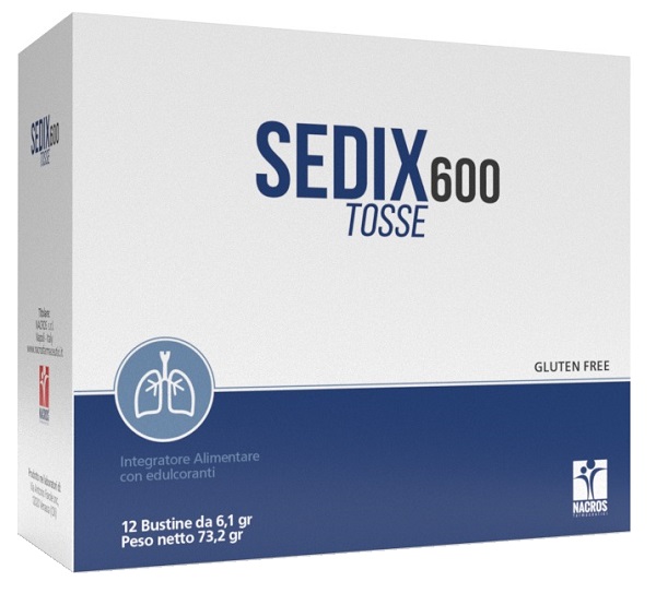 SEDIX 600 TOSSE 12 BUSTINE DA 6,1 G - Farmapre