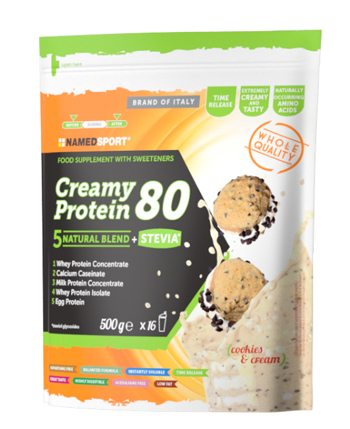 CREAMY PROTEIN 80 COOKIES & CREAM 500 G - Farmapre
