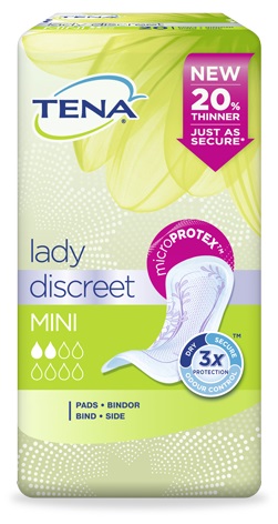 PANNOLONE SAGOMATO TENA DISCREET MINI 20 PEZZI - Farmapre