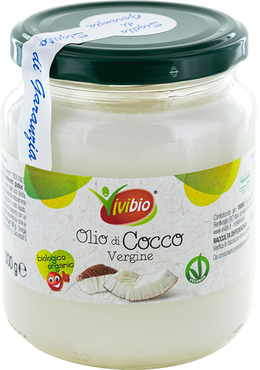 OLIO DI COCCO VERGINE VIVIBIO 300 ML - Farmapre