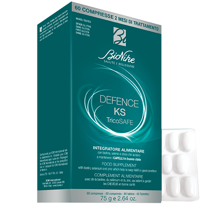 DEFENCE KS TRICOSAFE 60 COMPRESSE - Farmapre