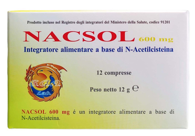 NACSOL 12 COMPRESSE - Farmapre
