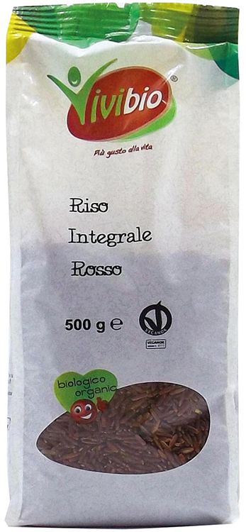 VIVIBIO RISO ROSSO BIO 500 G - Farmapre