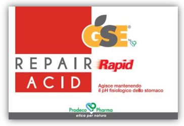 GSE REPAIR RAPID ACID 36 COMPRESSE - Farmapre