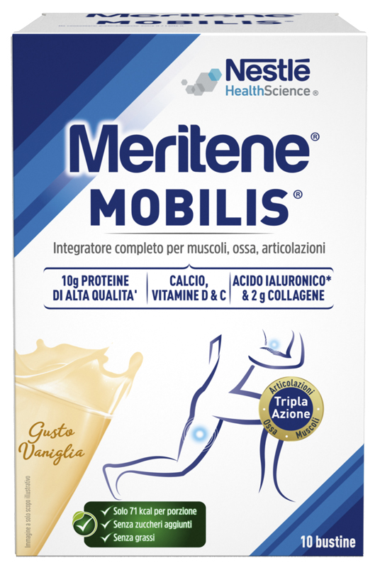 MERITENE MOBILIS GUSTO VANIGLIA 10 BUSTINE DA 21 G - Farmapre