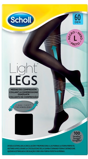 SCHOLL LIGHTLEGS 60 DENARI TAGLIA L COLORE NERO 1 PAIO - Farmapre