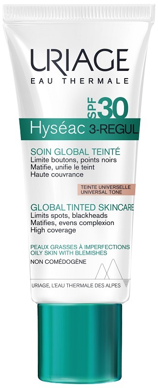 HYSEAC 3-REGUL CREAM COLORATE SP30 40 ML - Farmapre