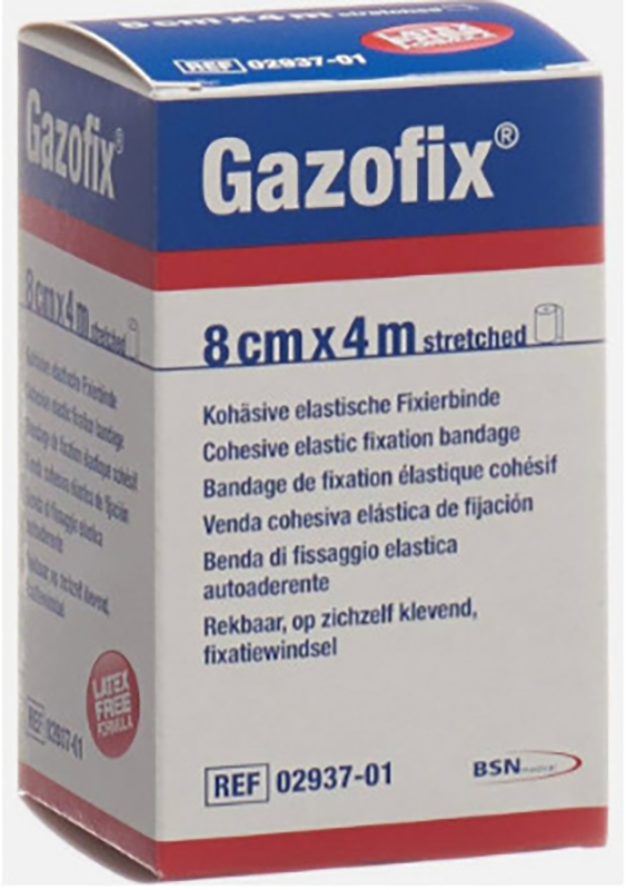 BENDA ELASTICA AUTOADESIVA GAZOFIX 8X400 CM - Farmapre