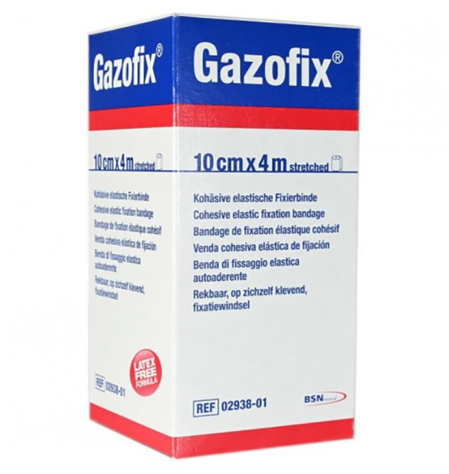 BENDA ELASTICA AUTOADESIVA GAZOFIX 10X400 CM - Farmapre