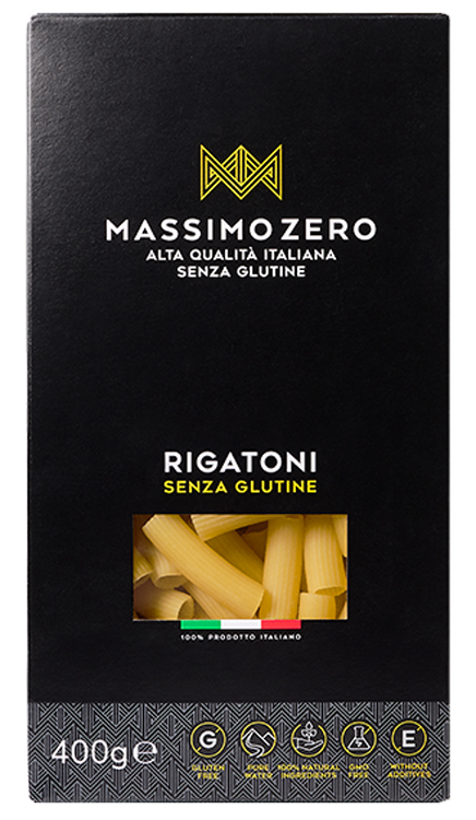 MASSIMO ZERO RIGATONI 400 G - Farmapre