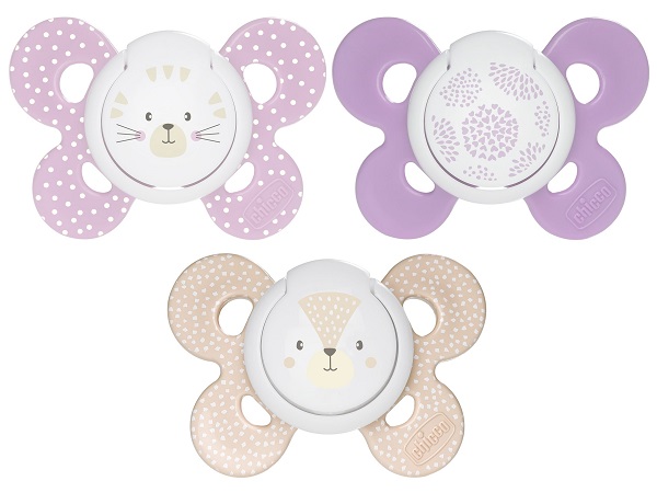 CHICCO SUCCHIETTO COMFORT GIRL IN SILICONE 6-16 MESI 2 PEZZI - Farmapre